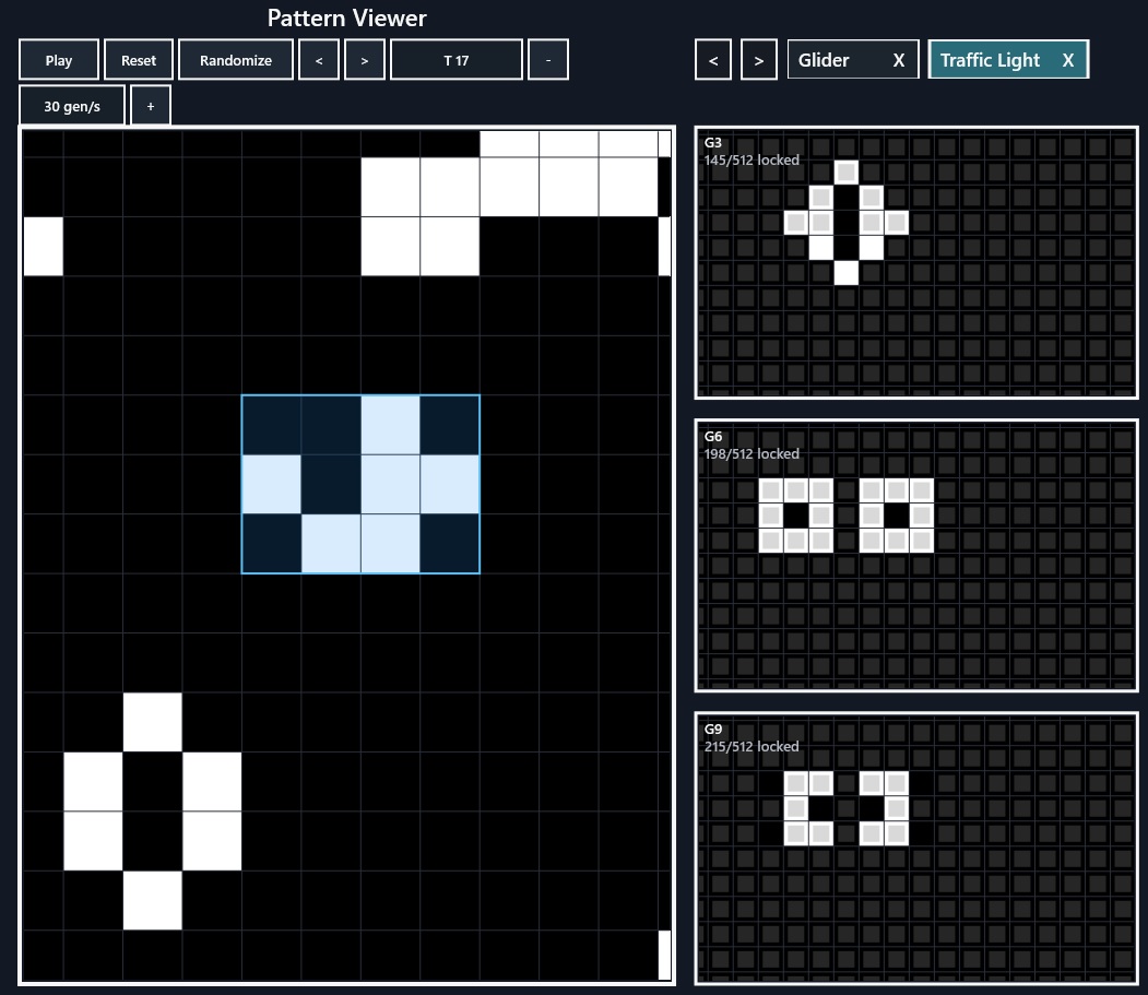 RuleEngineers Pattern Viewer selection and copy workflow